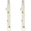 2 PACK PACIFIER STRAP | LEMON