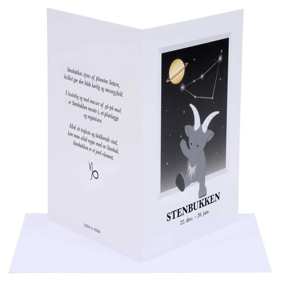 A6 DOBBELTKORT M/STJERNETEGN | STENBUKKEN