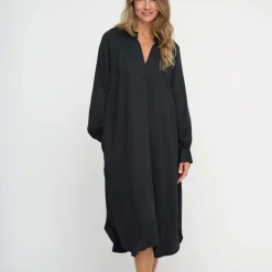 ABOVE DRESS SILKY | BLACK