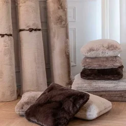 ADALYN PILLOW 45 X 45 CM | DARK BROWN