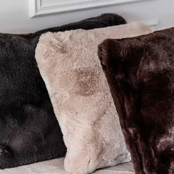 ADALYN PILLOW 45 X 45 CM | DARK BROWN