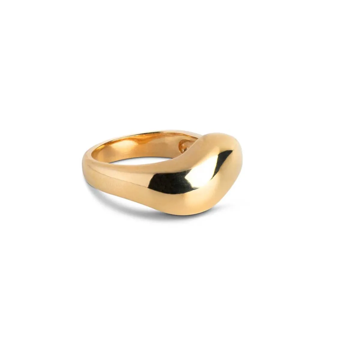 AGNETE LARGE RING | FORGYLDT