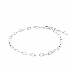 ALBA BRACELET ADJ 16-19 CM | SØLV