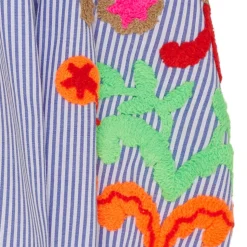 ALETA SHIRT | BLUE DENIM STRIPE