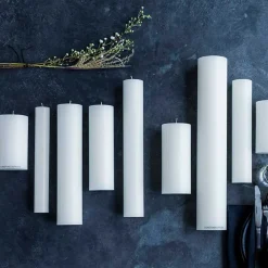 ALTERLYS/VOKS Ø4XH10 CM | HVID