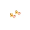 AMORE ØRESTIKKER | FORGYLDT/PINK