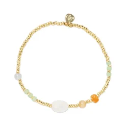AMUSE MOONSTONE GEMSTONE MIX BRACELET