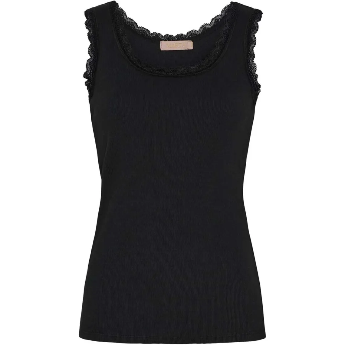 ANGELINE TOP | BLACK