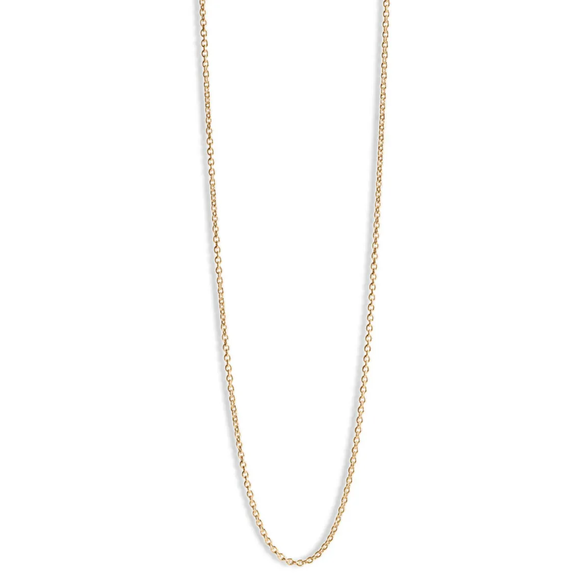 ANKERKÆDE 42 CM | FORGYLDT