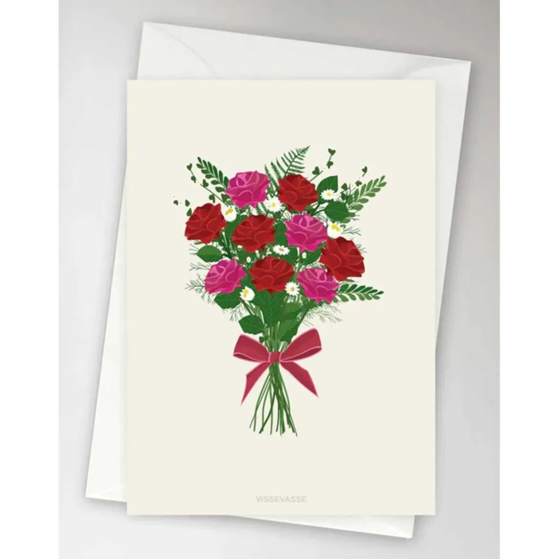 ANLEDNINGSKORT A6 | BOUQUET OF ROSES