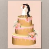 ANLEDNINGSKORT A6 | WEDDING CAKE