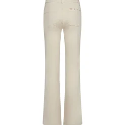 ANN CHARLOTTE JEANS UNDONE | ECRU