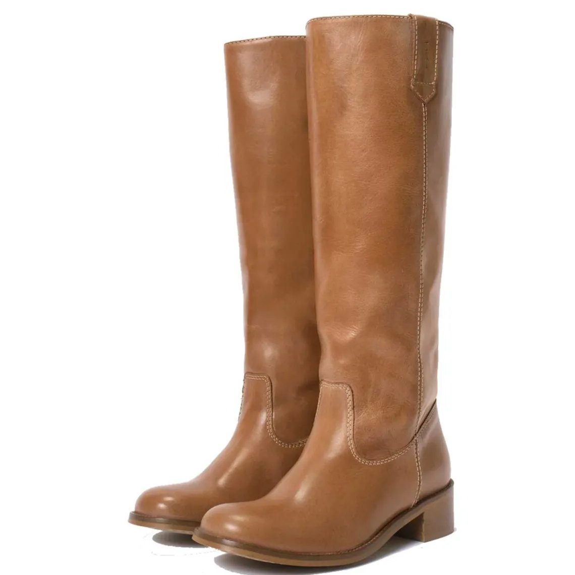 ANN ESCOVADO STØVLER | DARK TAN