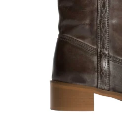 ANN WESTERN STITCHINGS STØVLER | DARK BROWN