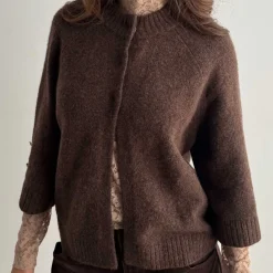 ANNA KNIT | BROWN