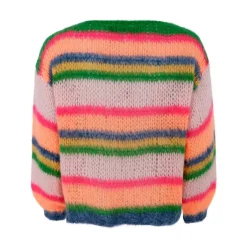 ANNA MULTI STRIPED JUMPER | ORANGE MULTI