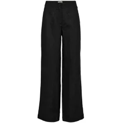 AUGUSTA 70'S LINEN BUKSER | BLACK