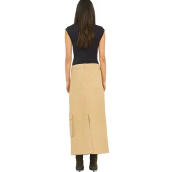 AUGUSTA UTILITY MAXI NEDERDEL | KHAKI TWILL