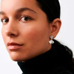 AUTUMN LEAF EARRINGS | SØLV