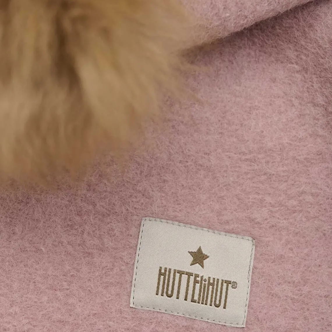 BALACLAVA ULD/ALPACA M/POMPOMS | FAWN