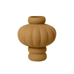BALLOON VASE 02 | SANDED OCKER