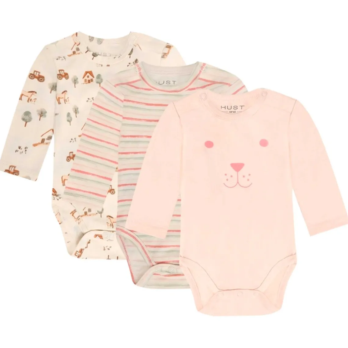 BASE 3-PACK BODYSTOCKING | QUARTZ