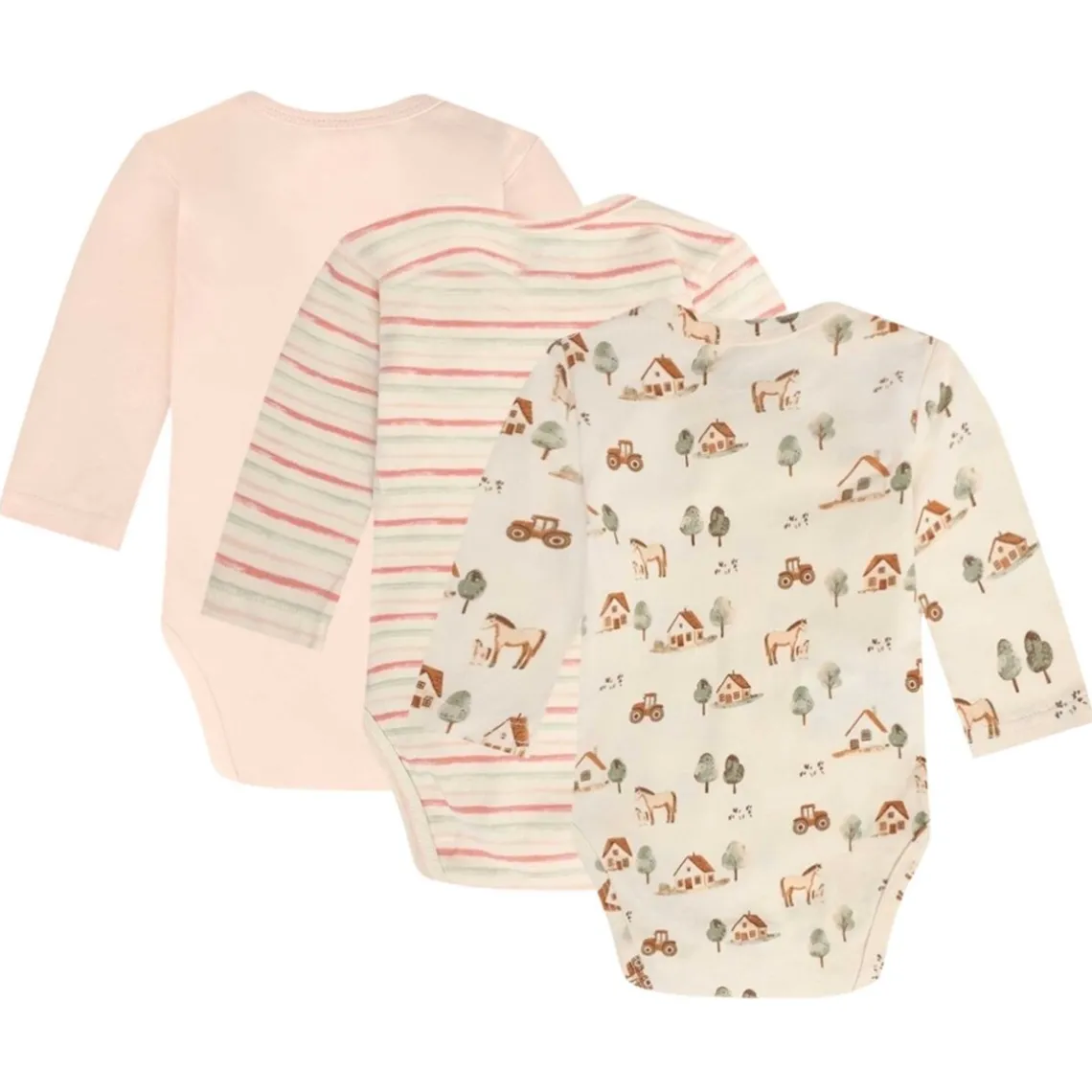 BASE 3-PACK BODYSTOCKING | QUARTZ