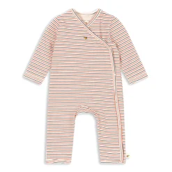 BASIC NEWBORN ONESIE | STRIPE TRICOLORE PETIT