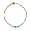 BEAD & GEM BRACELET | MEDITERRANEAN BLUE