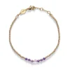 BEAD & GEM BRACELET | PINK LAVENDER