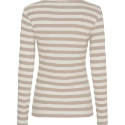 BEGONIA LS TEE | BEIGE MELANGE