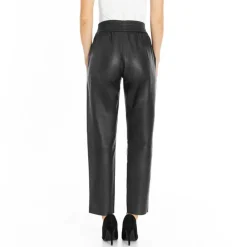 BELLE LOOSE FIT SKINDBUKSER | SORT