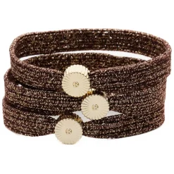 BELVU HÅRELASTIK | GOLDEN COFFEE