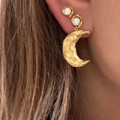 BIG FLOW EARRING | FORGYLDT