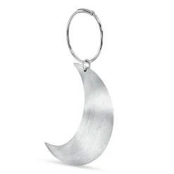 BIG HALF MOON ØRERING - 1 STK. | SØLV