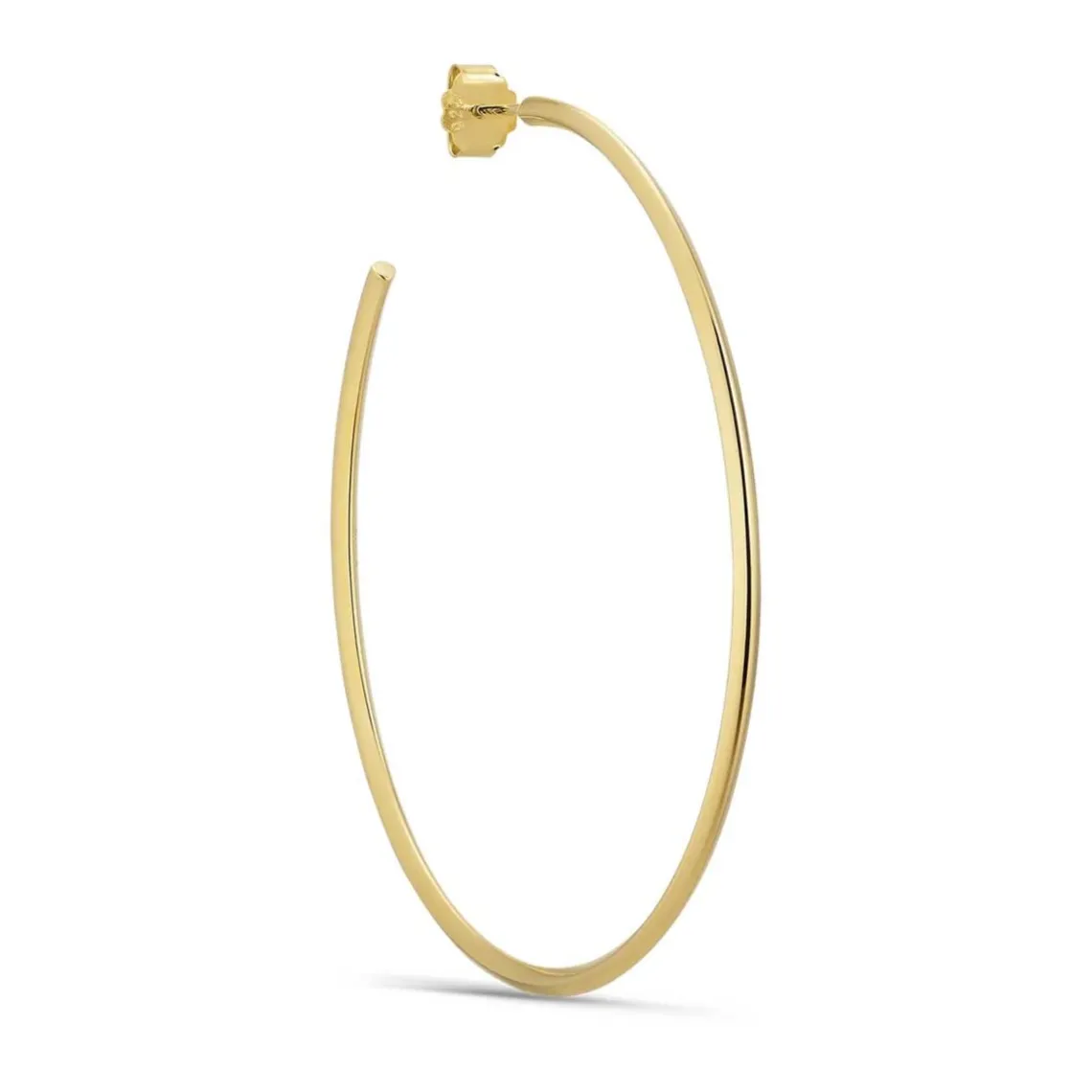 BIG NIGHT MAGIC HOOP ØRERING 1 STK. | FORGYLDT