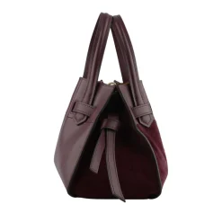 BLOSSOM DAIM SMALL TASKE | BORDEAUX