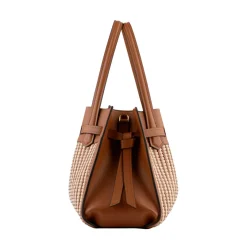 BLOSSOM TRESSÉ MEDIUM TASKE | GOLD