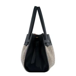 BLOSSOM TRESSÉ MEDIUM TASKE | MARINE