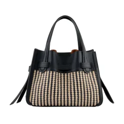 BLOSSOM TRESSÉ SMALL TASKE | MARINE