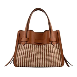 BLOSSOM TRESSÉ SMALL TASKE | GOLD