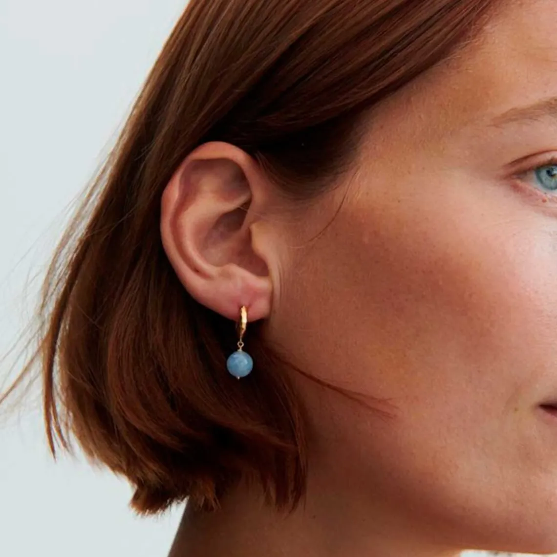 BLUE SKY ØRERINGE | FORGYLDT
