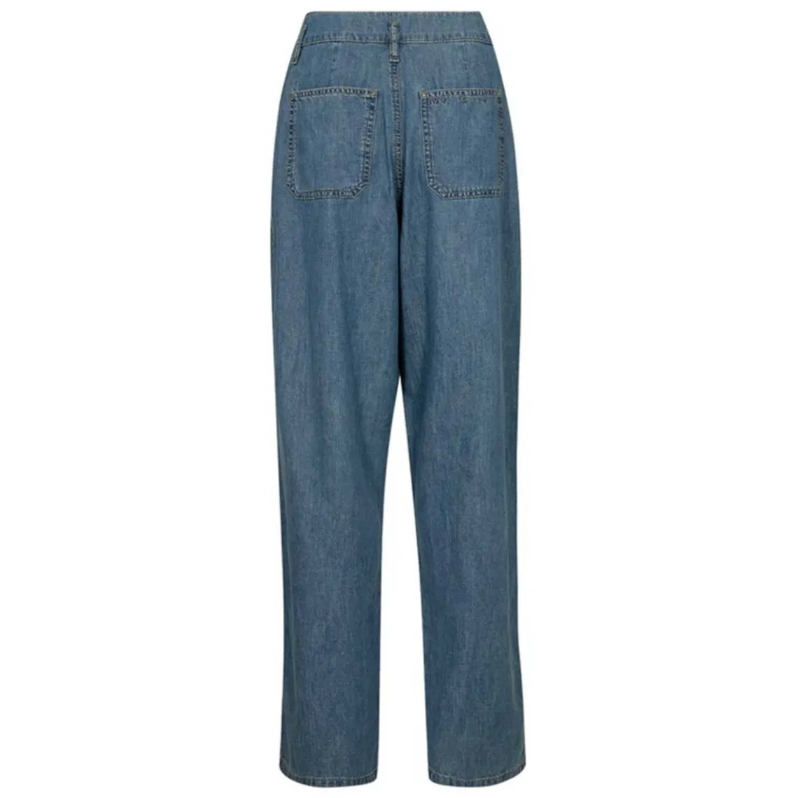 BOA PLEAT JEANS WASH BRISTOL | DENIM BLUE