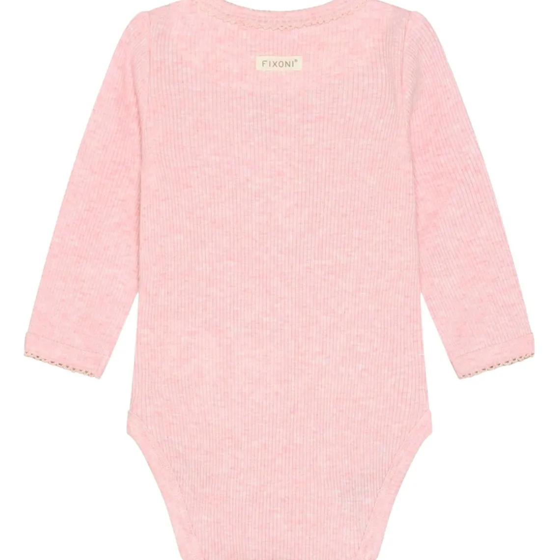 BODY LS RIB MELANGE | BLEACHED MAUVE MELANGE