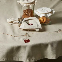 BORDDUG JUL D150 CM | NATUR