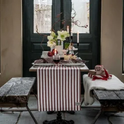 BORDLØBER 45X150 CM | RØD/HVID