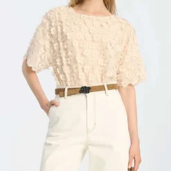 BOSSI BLUSE | CREME