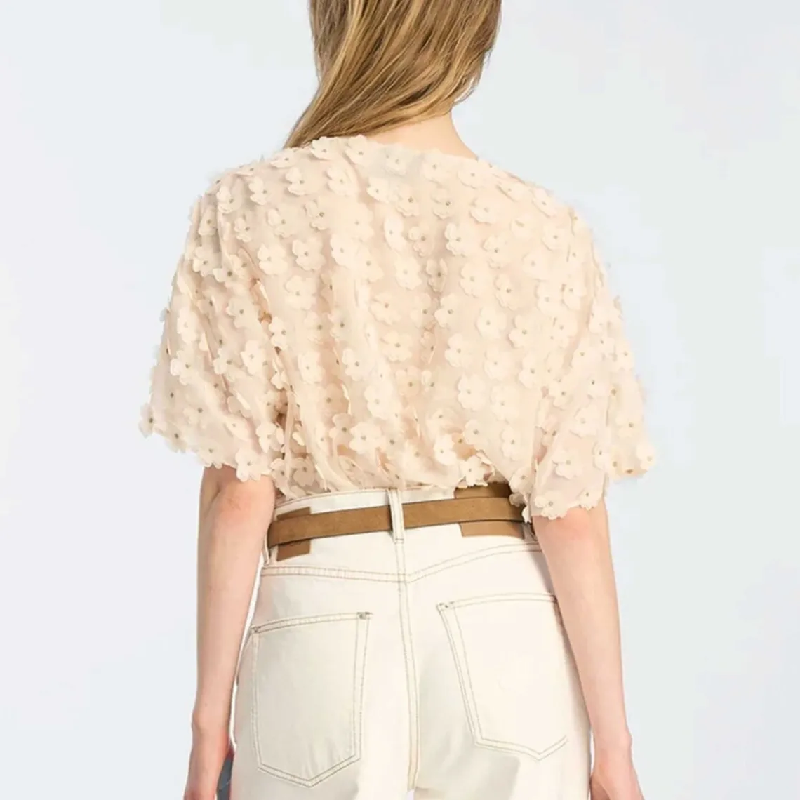 BOSSI BLUSE | CREME
