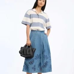 BOWEN SKIRT | BLUE