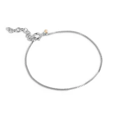 BOX CHAIN 0,8 MM | SØLV